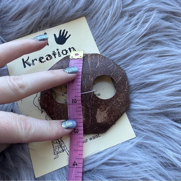 Hand Made Hawaiian Wooden Sarong Clip - Picture 6 of 8